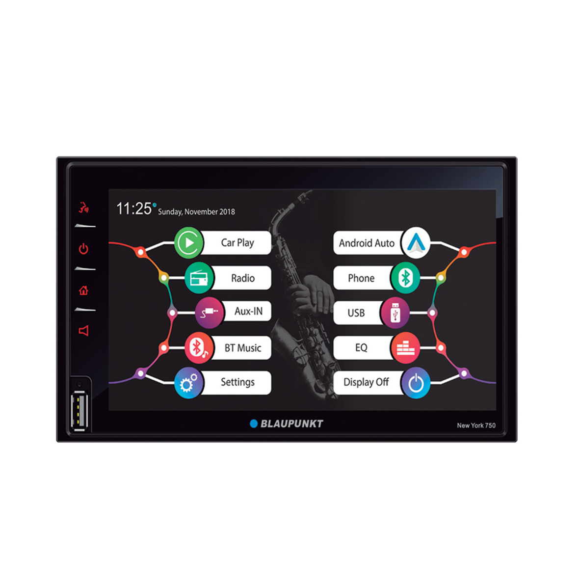 AUTORADIO BLAUPUNKT NEW YORK 750 ANDR.6.8"/BT