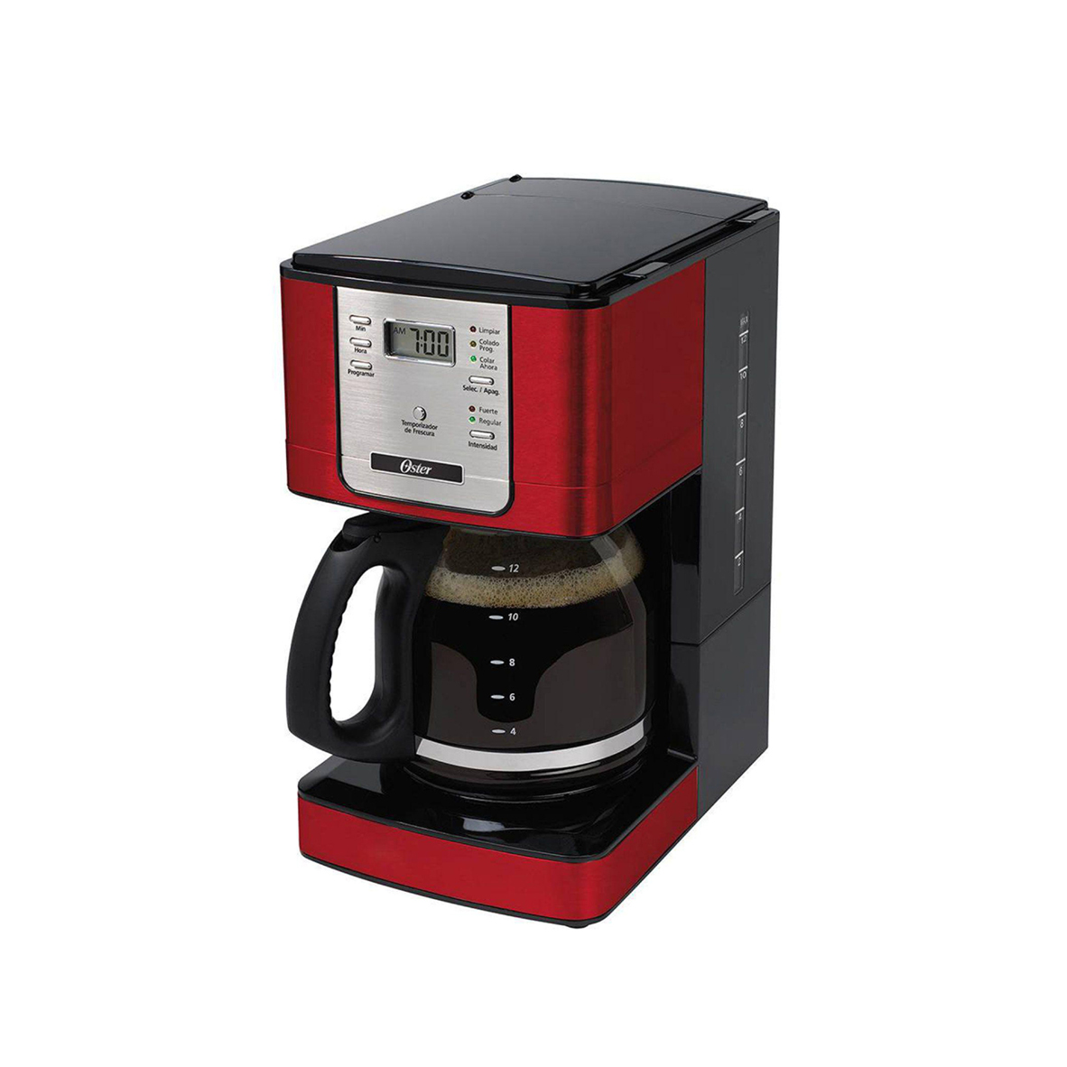 CAFETERA OSTER BVSTDC4401RD 12T. ROJAS