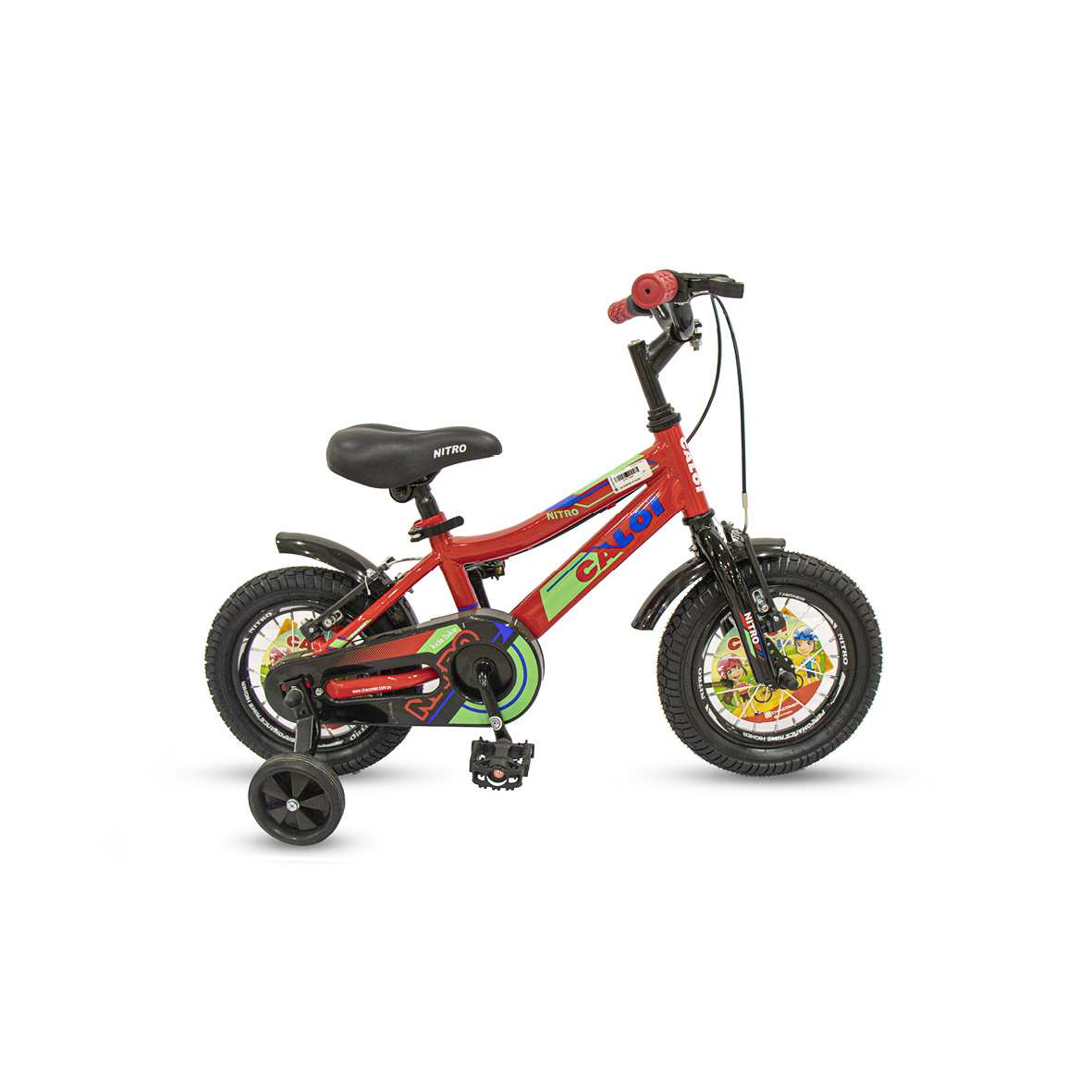 BICICLETA CALOI NITRO 12" ROJO