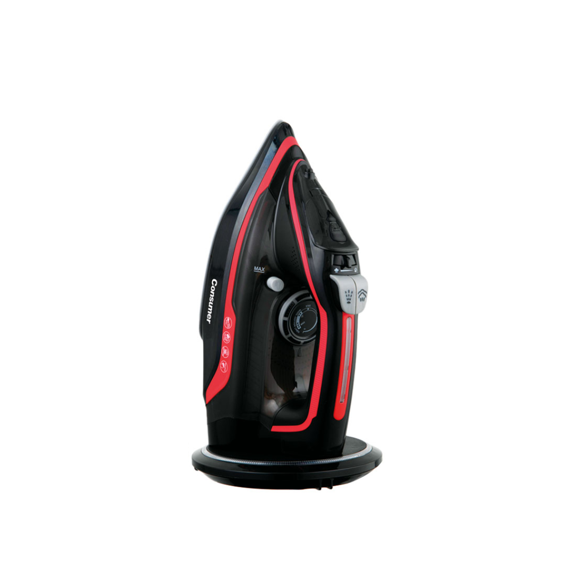 PLANCHA CONSUMER CMR-V2 VAPOR ROJO INALAMBRICA