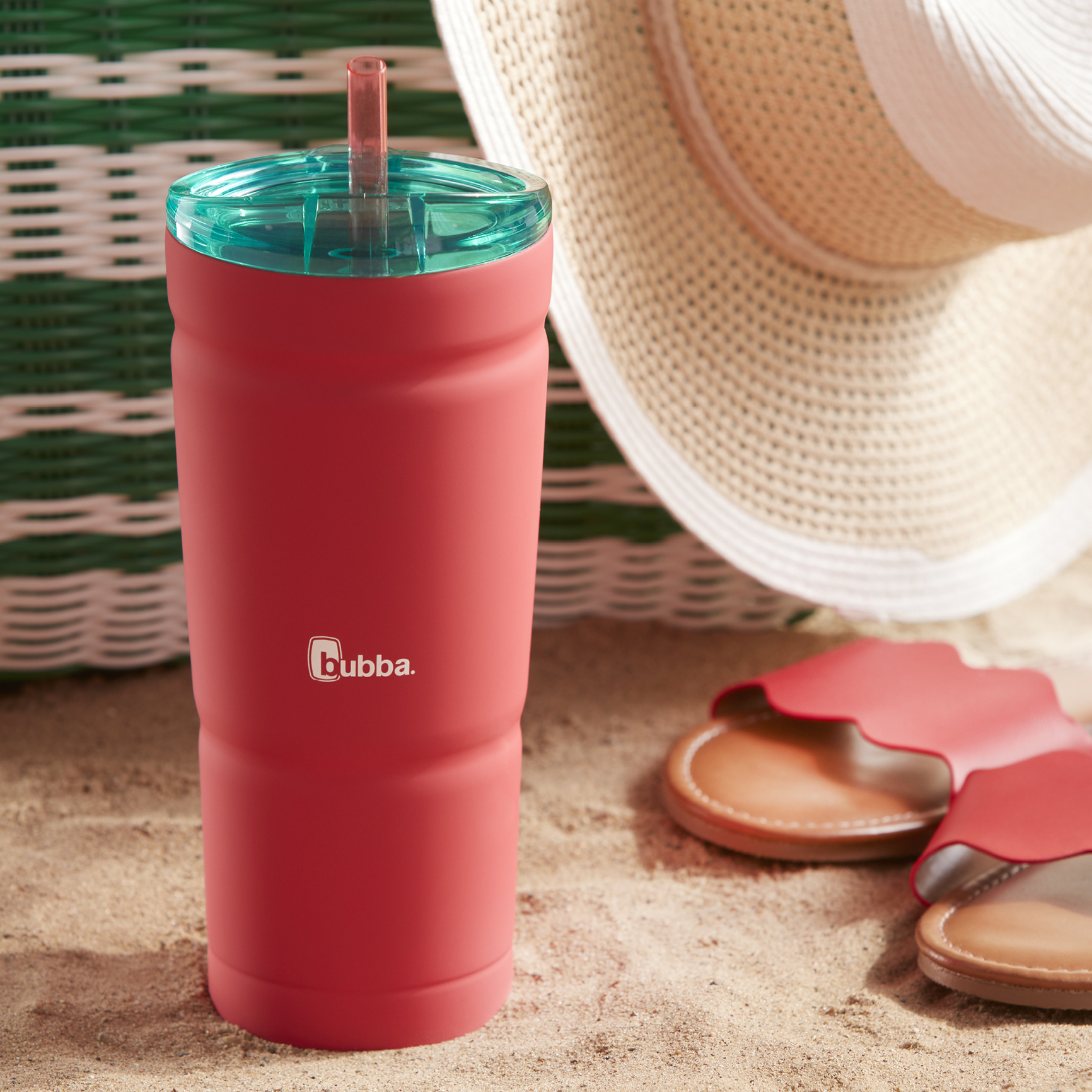 VASO ENVY BUBBA INOX C/ PAJITA 1079 709ML WATERMELON