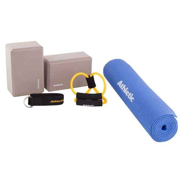 KIT ATHLETIC 3 FITNESS MAT+BLOCK