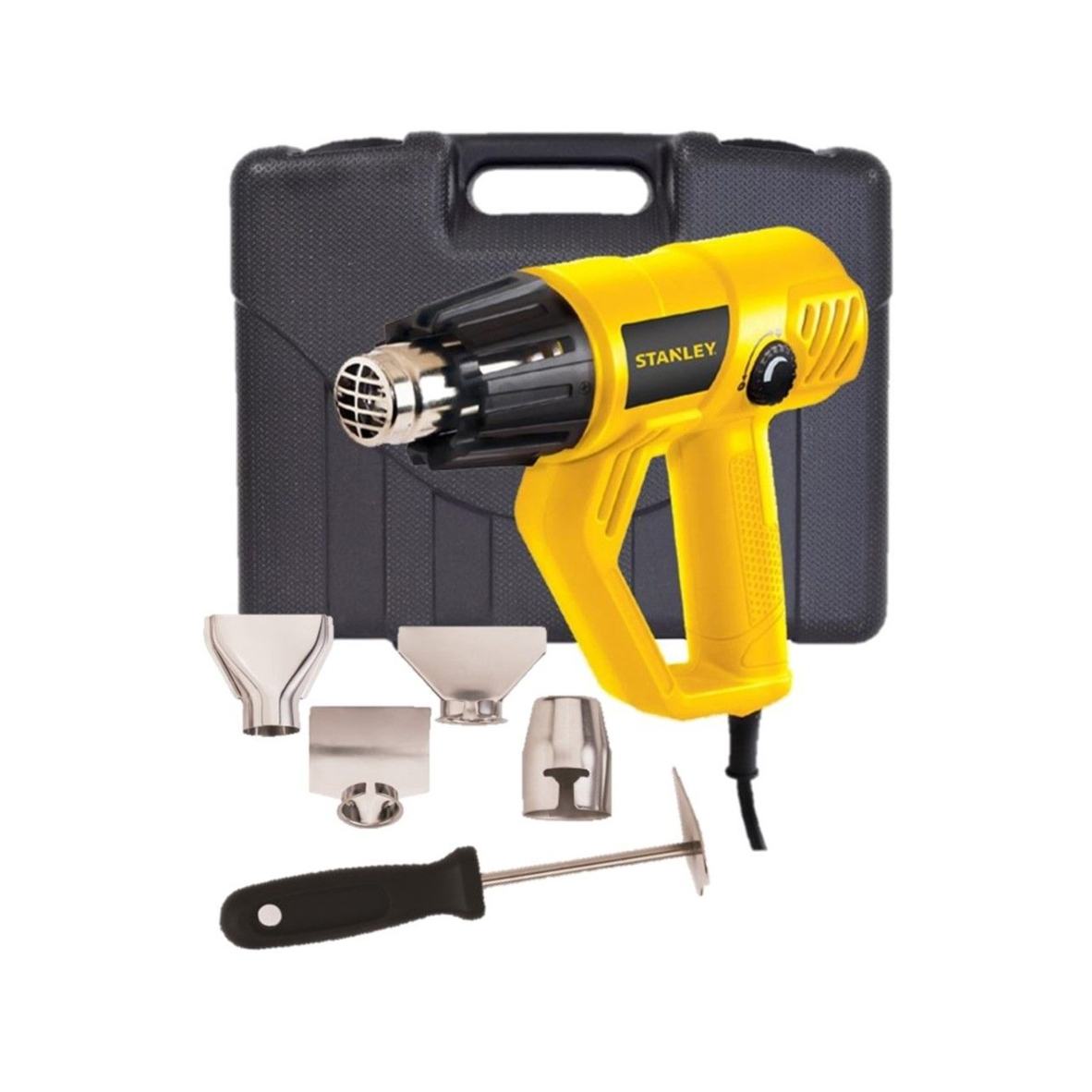 PISTOLA DE CALOR STANLEY STXH2000K 600°C 1800W C/MALETIN