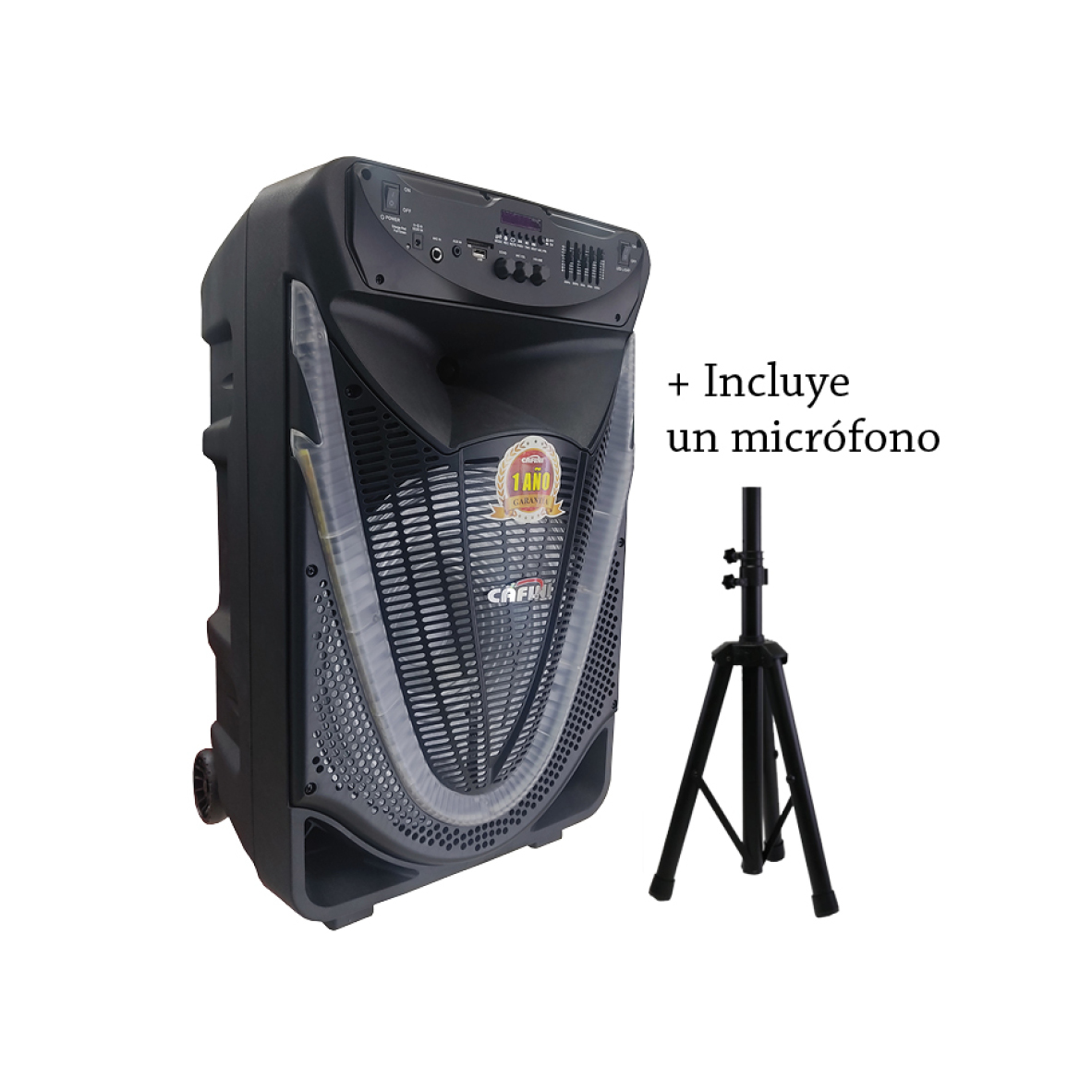 PARLANTE CAFINI KARAOKE 15" CN-S2716FM