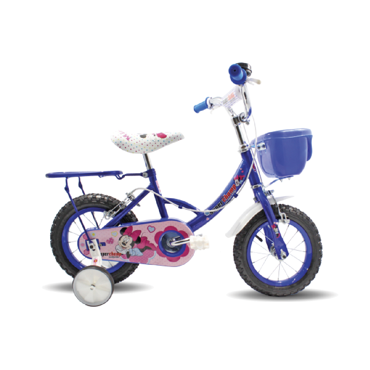 BICICLETA S.CHAMP BMX 12"-7 CKD AZUL MINNIE