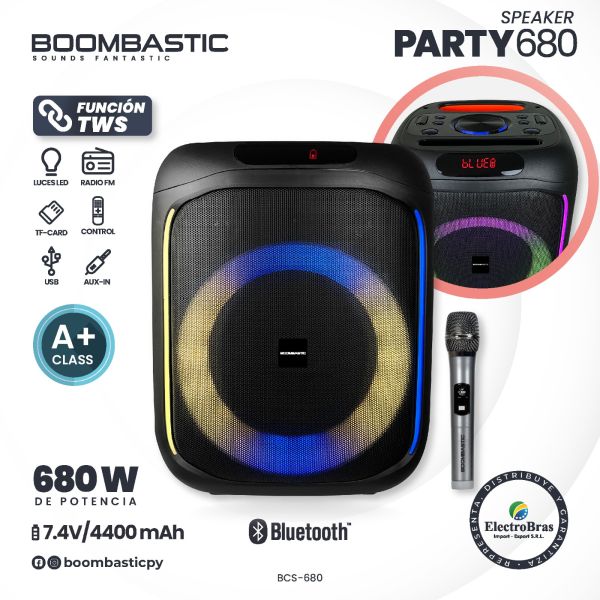 CAJA SONIDO BOMBASTIC PARTY 680