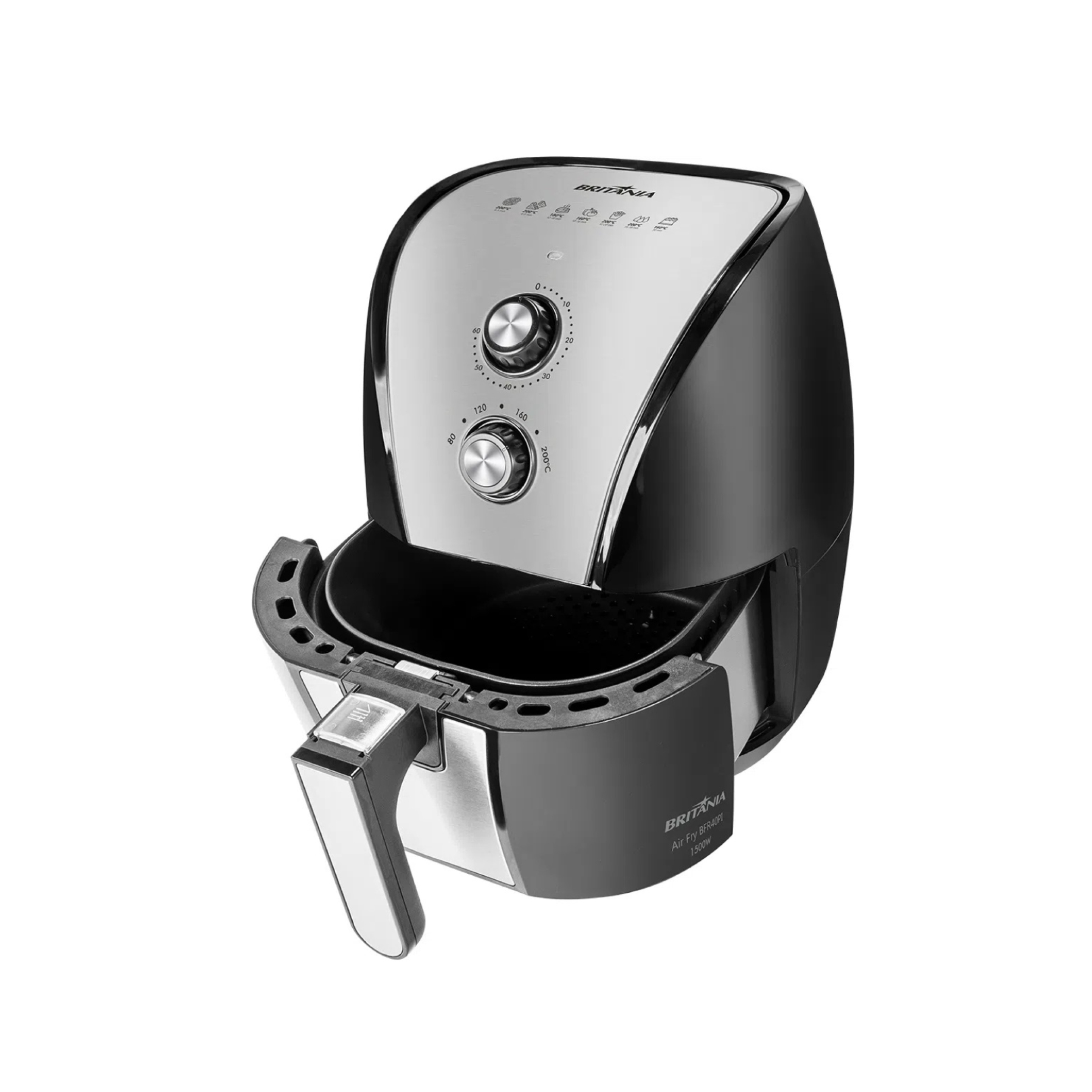 FREIDORA BRITANIA AIR FRYER BFR40PI 5LTS. NEGRO