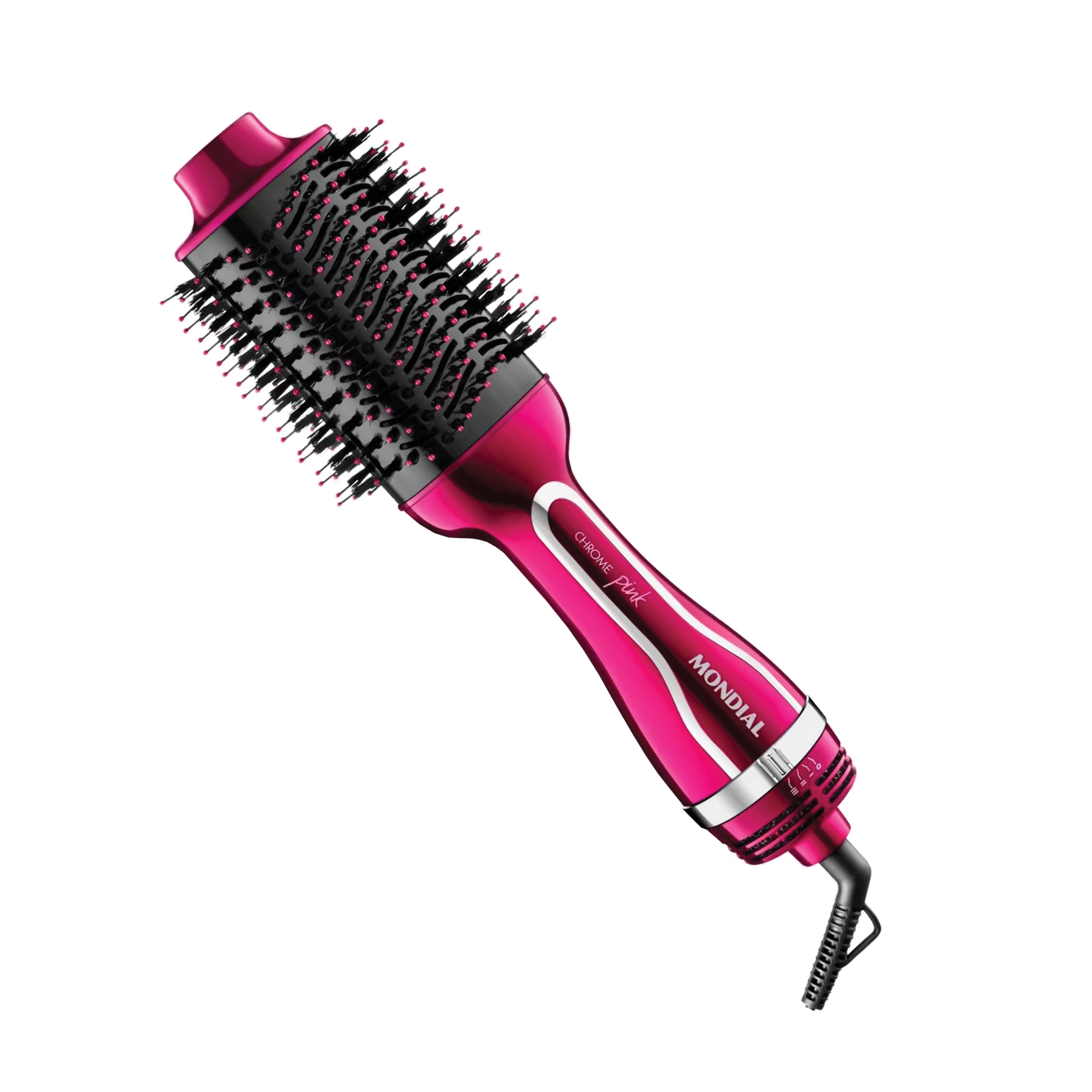 CEPILLO SECADOR MONDIAL CHROME PINK ES-04 1200W