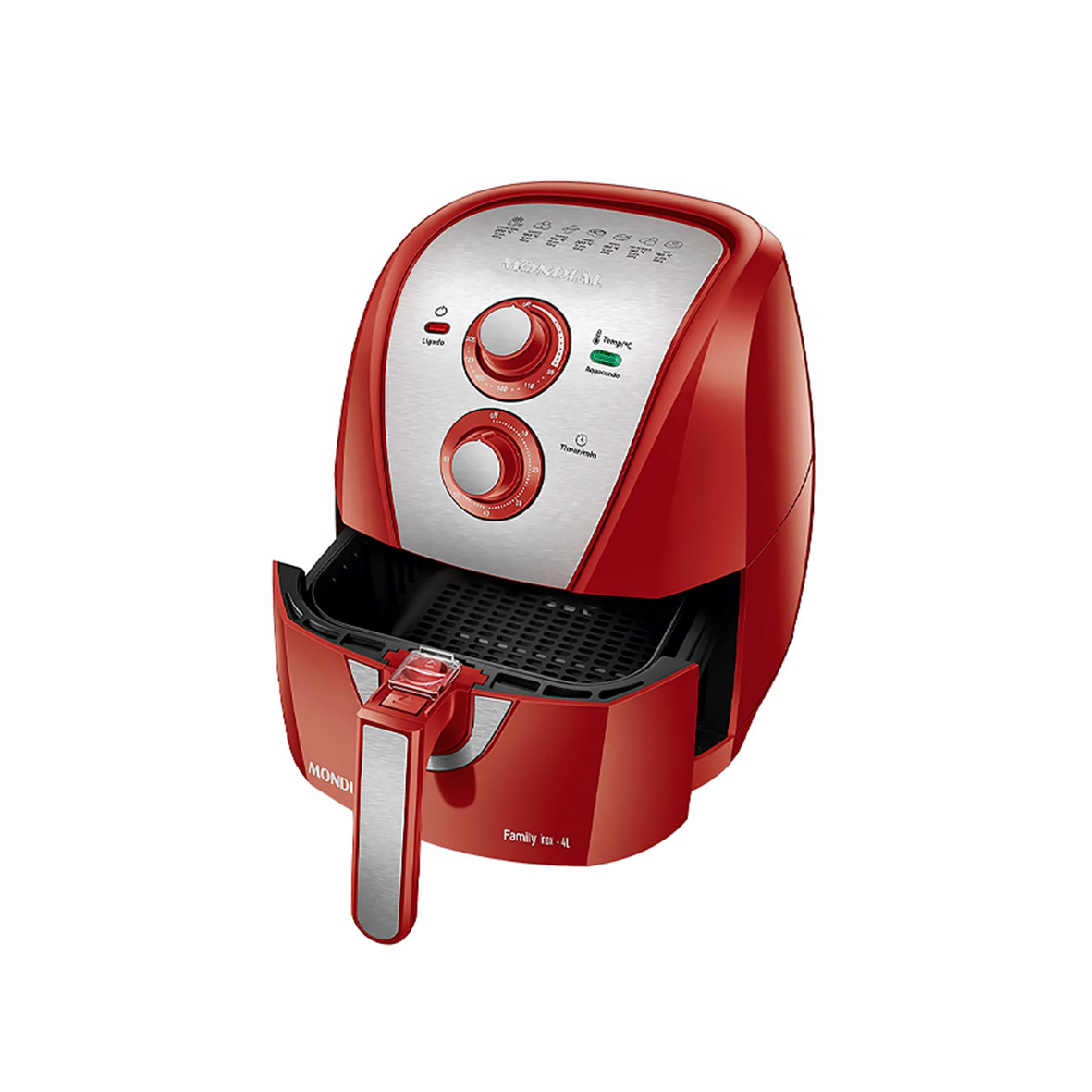 FREIDORA MONDIAL AIR FRYER AFN-40 ROJO