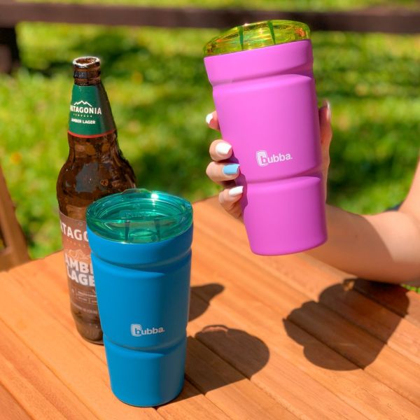 VASO CERVECERO BUBBA 532ML MIX BERRY C/ TAPA 944