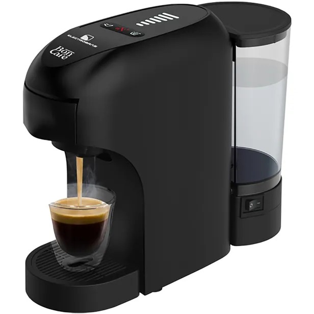 CAFETERA ELECTROBRAS MULTICAPSULAS 3 EN 1 BON CAFE - NEGRO