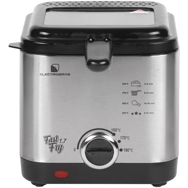 FREIDORA ELECTRICA ELECTROBRAS 1.7L FAST FRY 1.7