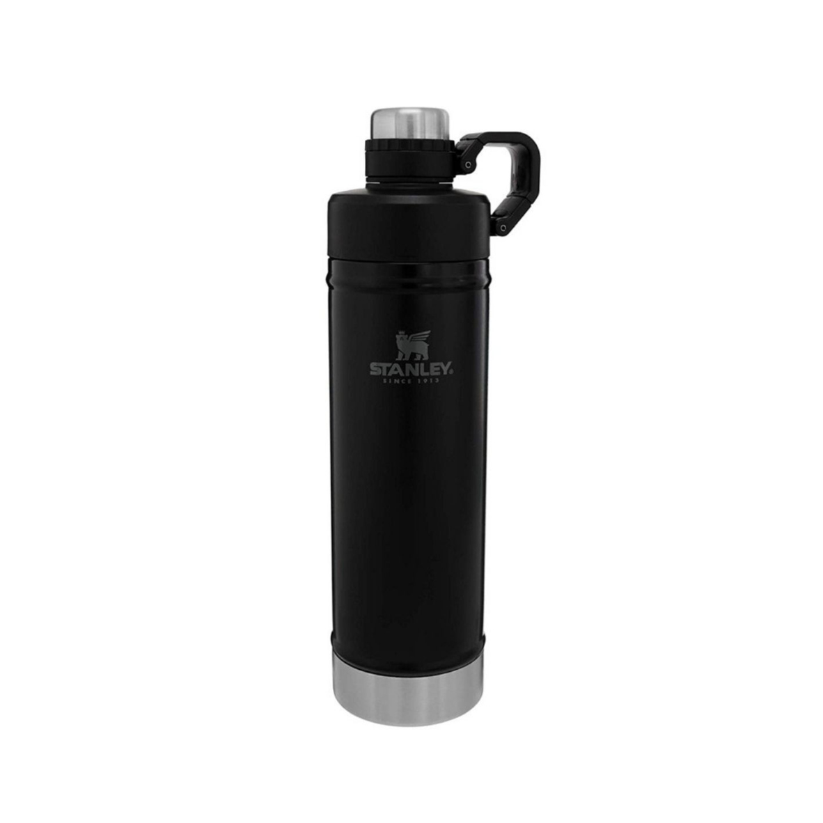 BOTELLA DE AGUA STANLEY NEGRO MATE DE 750ML