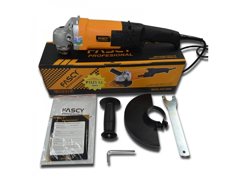 AMOLADORA FASCY 180MM 1400W FA1509