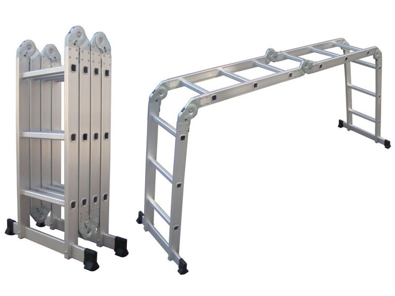ESCALERA FASCY ALUM. MULTIF.  4X4 607-44