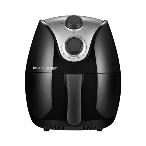 FREIDORA AIR FRY MULTILASER 4L 1500W 220V NEGRO CE022