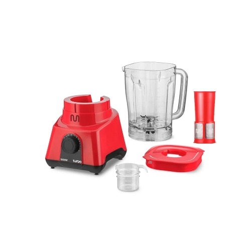 LICUADORA MULTILASER 2.6LTS C/FILTRO ROJO 1000W LQ1004