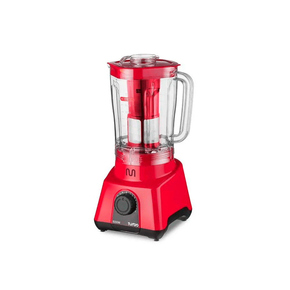 LICUADORA MULTILASER 2.6LTS C/FILTRO ROJO 1000W LQ1004