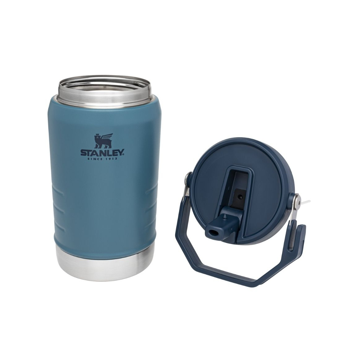 TERMO STANLEY GALON FLIP 1.18 LTS AZUL 855