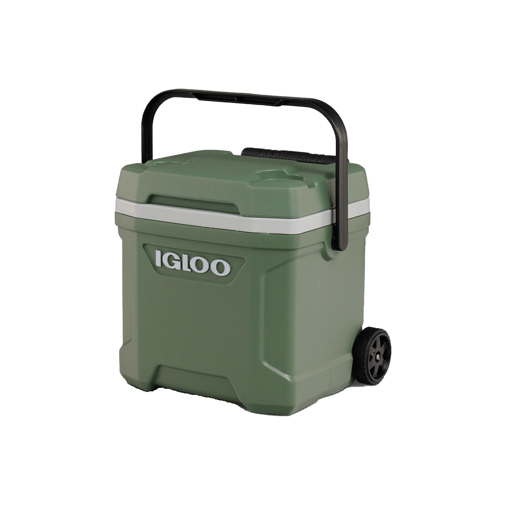 CONSERVADORA IGLOO 15 LITROS ECOCOOL LATITUDE C/RUEDAS VERDE 348953