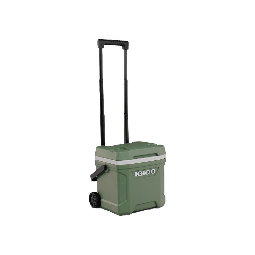 CONSERVADORA IGLOO 15 LITROS ECOCOOL LATITUDE C/RUEDAS VERDE 348953