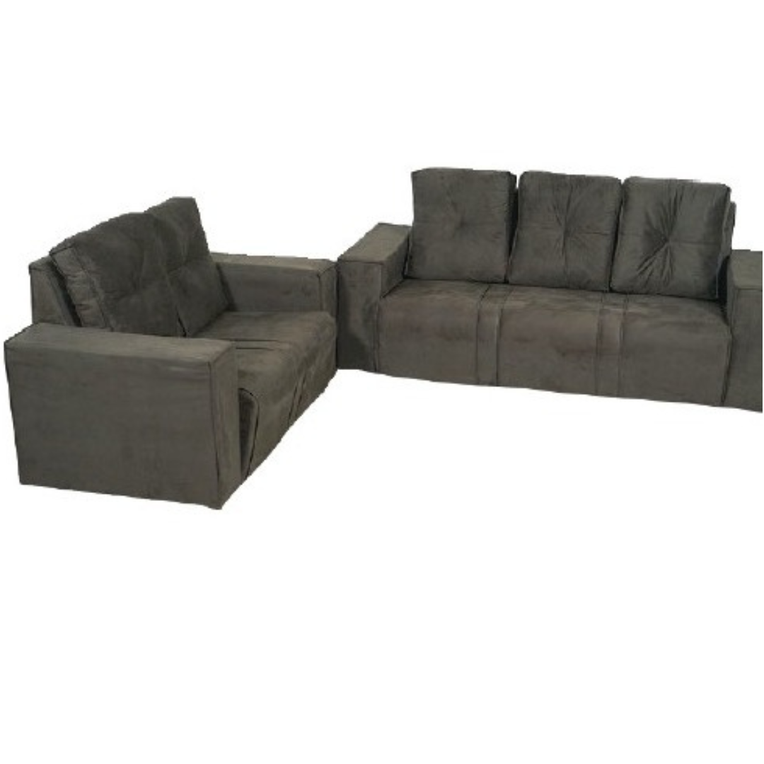 SOFA CONFORT TANIA 3-2 NEGRO