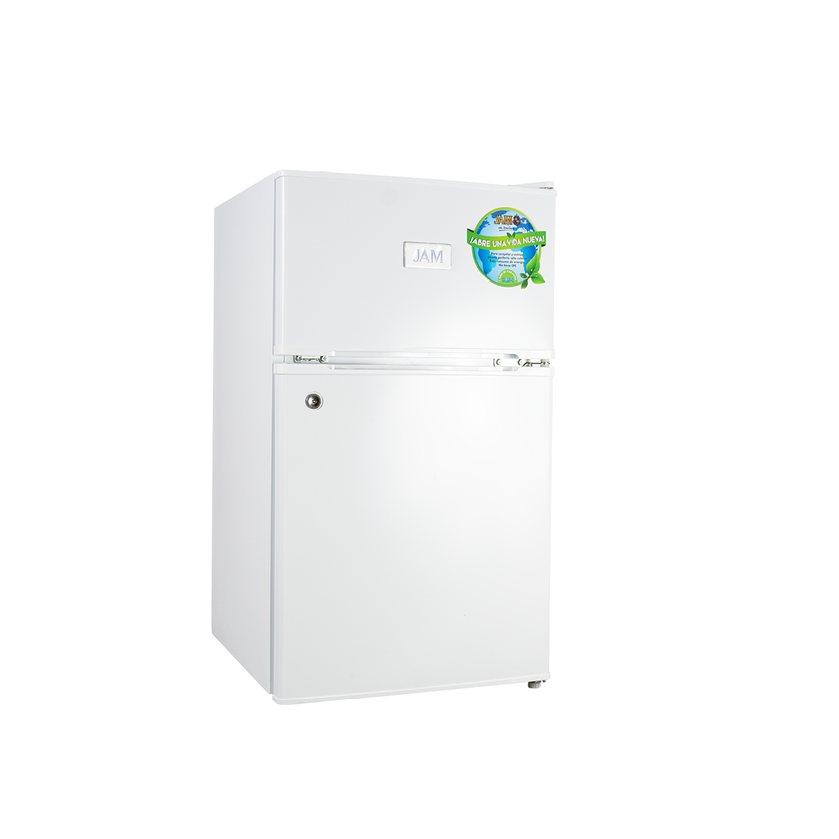 HELADERA JAM 110LTS 2P JAMD-87F C/CER. BCO