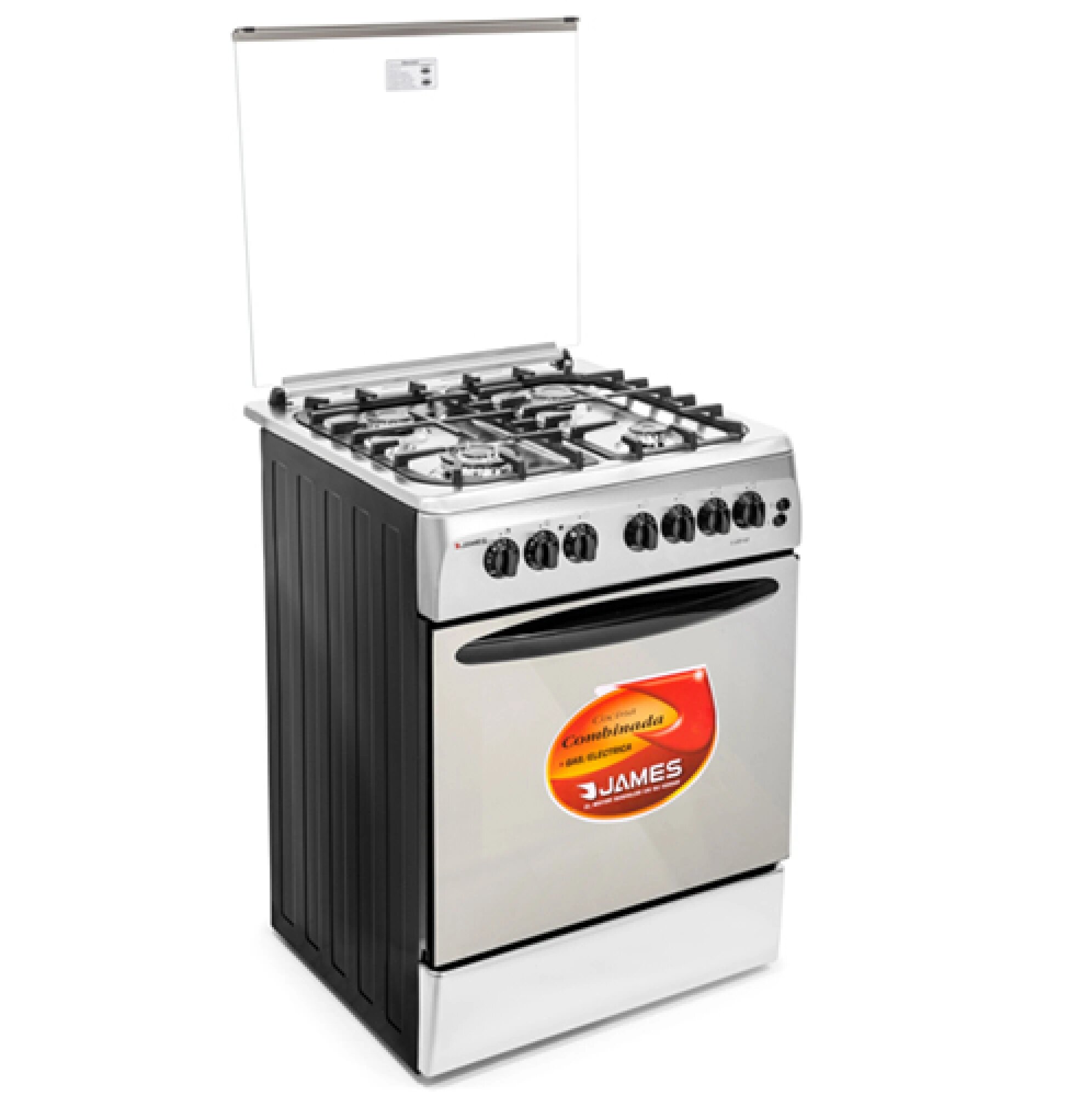COCINA JAMES  C-225  4H. AC.INOX. FERIA