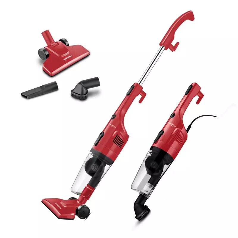 ASPIRADOR VERTICAL MONDIAL RED TURBO CYCLE 1100W 2 EN 1