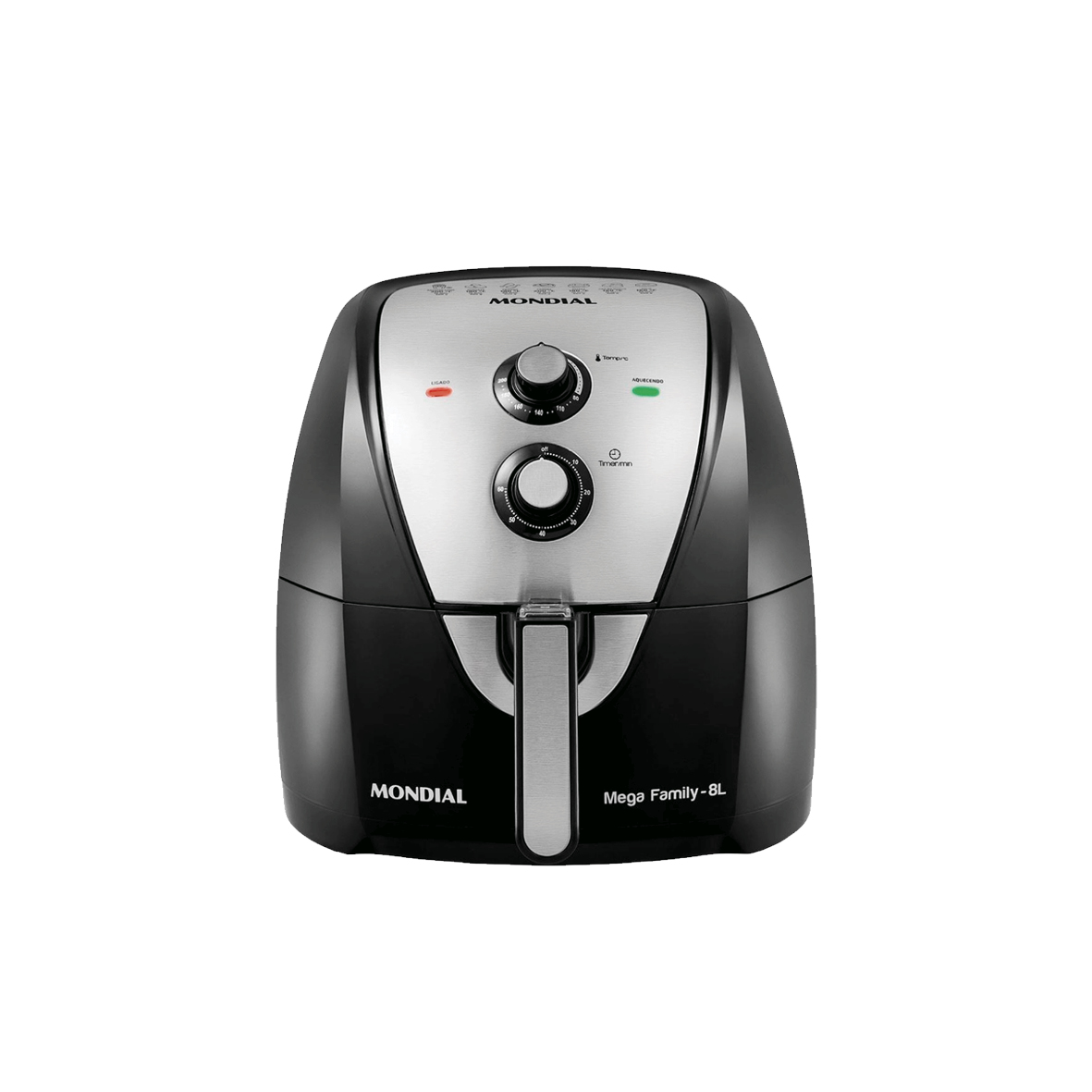 FREIDORA AIR FRYER MONDIAL GRAND AFN-80 BI 8L NEGRO