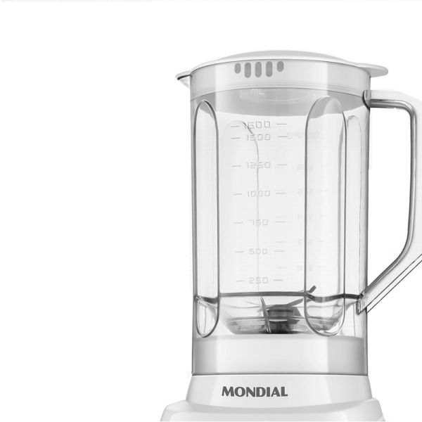 LICUADORA MONDIAL PRATIC BLANCO 2V 2.2L  L-97