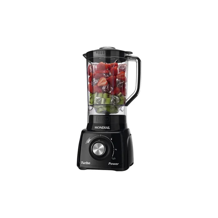 LICUADORA MONDIAL TURBO POWER BLACK 2.2LTS 3V L-99FB
