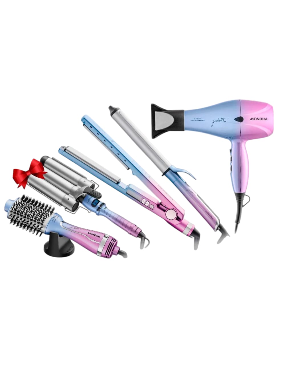 KIT JULIETTE MONDIAL 4 ELEMENTOS + REGALO MODELADOR TRIONDAS