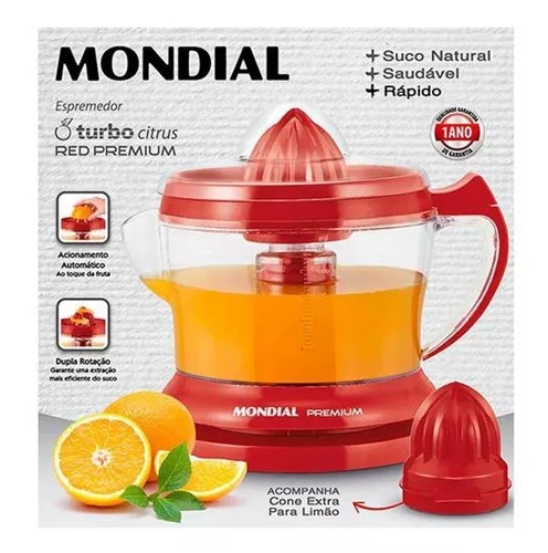 EXPRIMIDORA MONDIAL ROJO  MOD.E-23