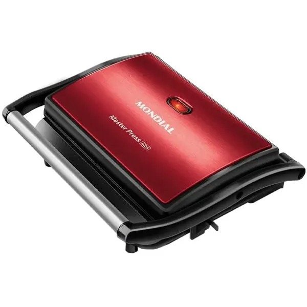 CHURRASQUERA MONDIAL PRESS GRILL RED CERAMIC PG-01-RC