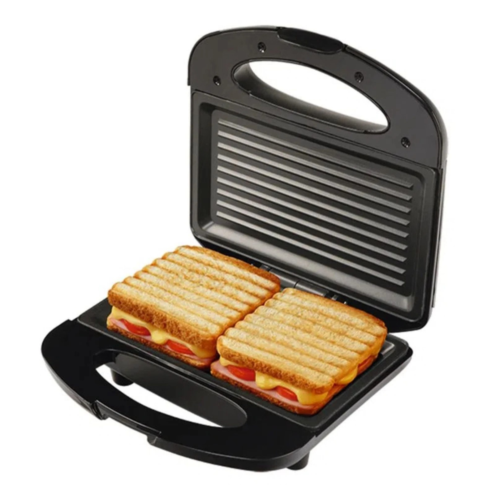 SANDWICHERA-GRILL  MONDIAL S-07 220 V INOX BLACK