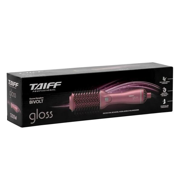 CEPILLO SECADOR TAIFF GLOSS ROSE 1200 WATTS