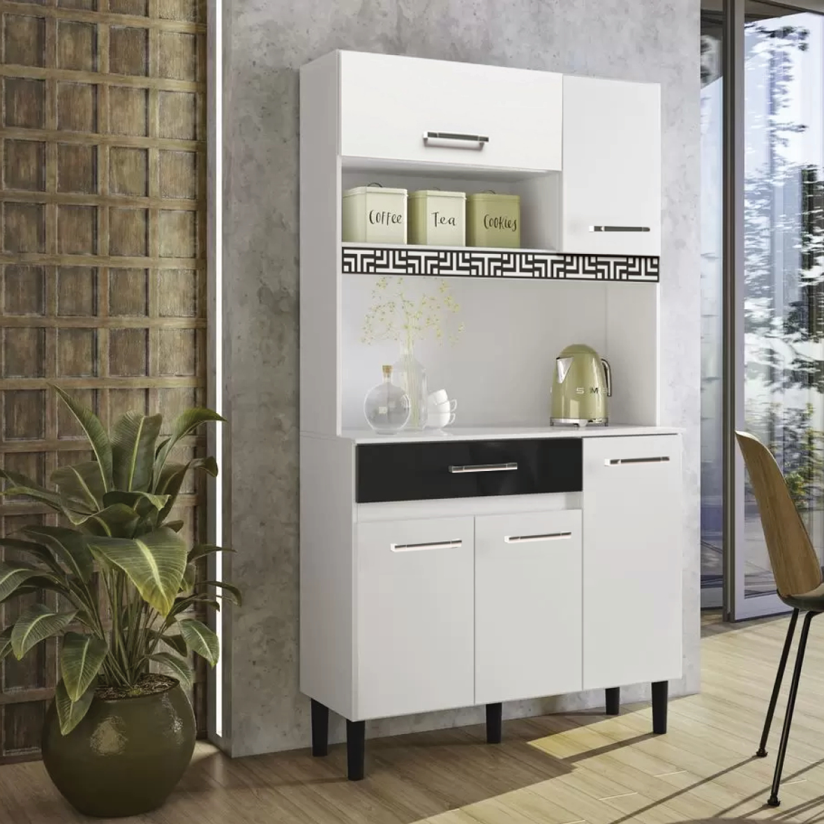 KIT MOVEL MAGAZIN 90 BL/NEGRO