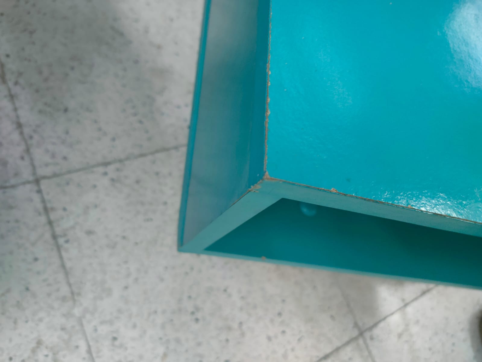 MESA LATERAL MOVEL MAX TURQUESA FERIA