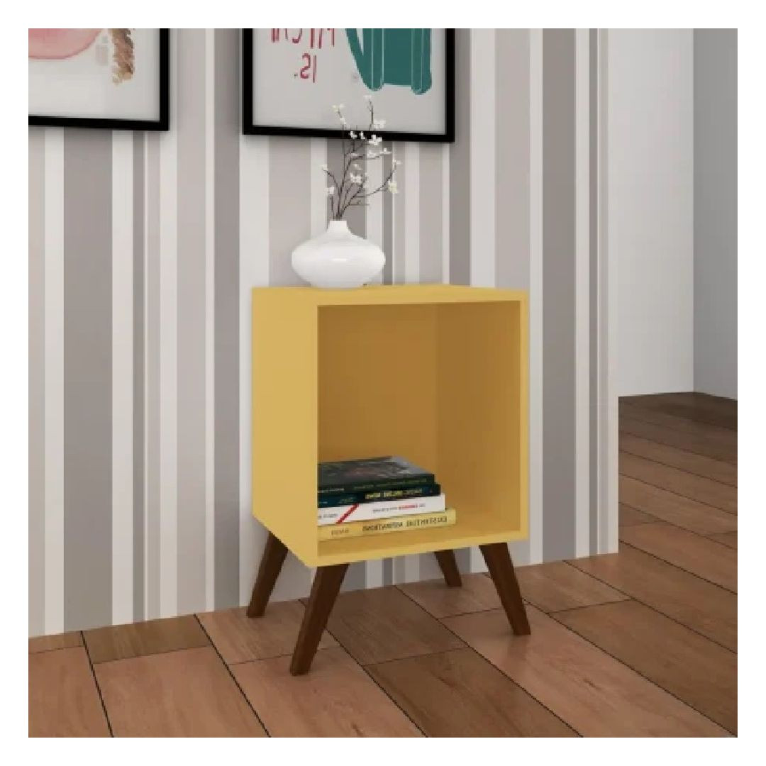 RACK MOVEL MAX AUXILIAR CUBO AMARILLO FERIA