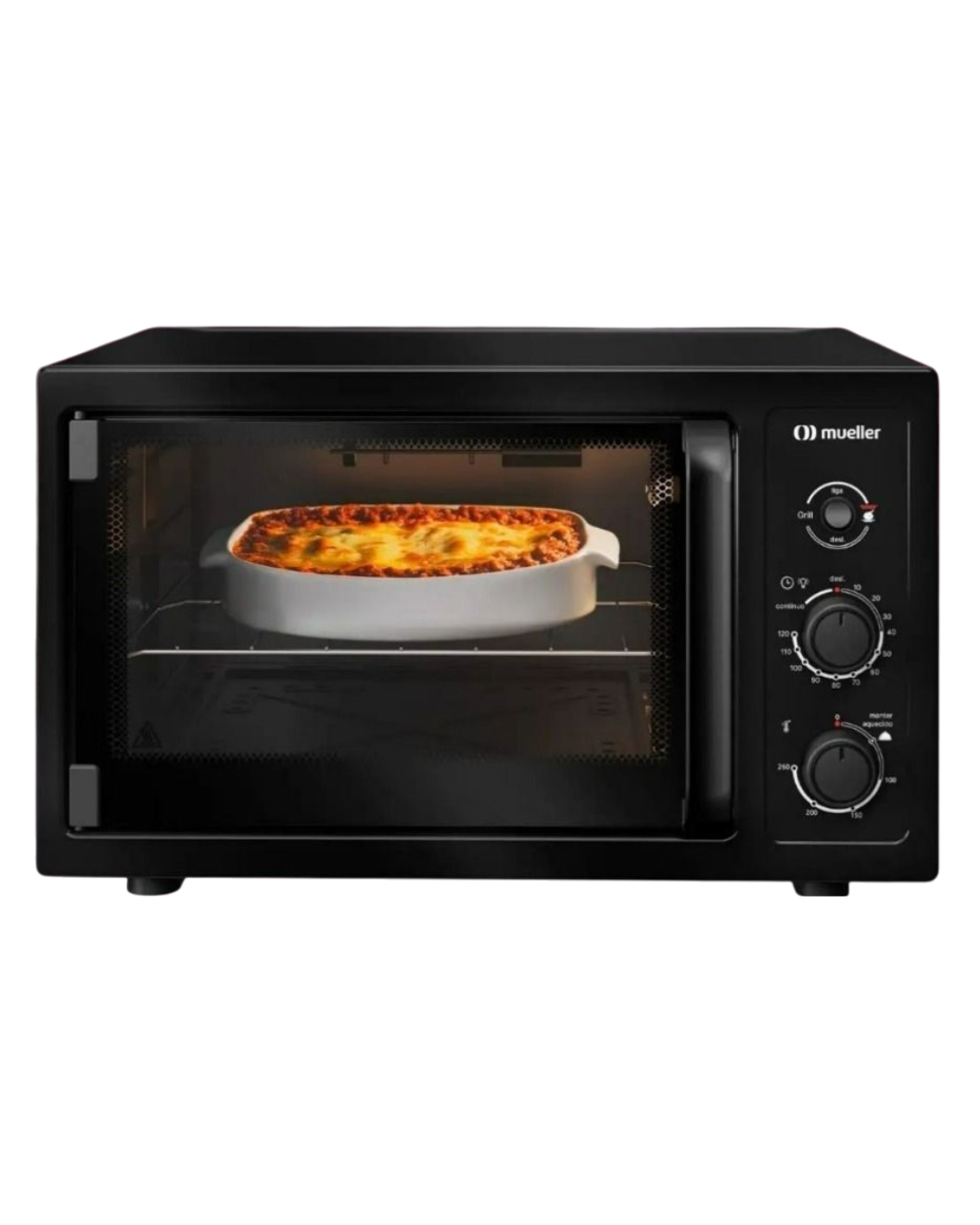 HORNO MUELLER FRATELLO 50LTS NEGRO MFB50B