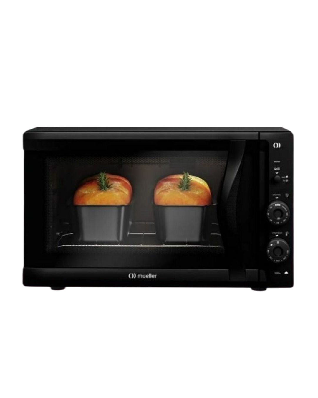 HORNO MUELLER SONETTO 50LTS NEGRO MFB50F