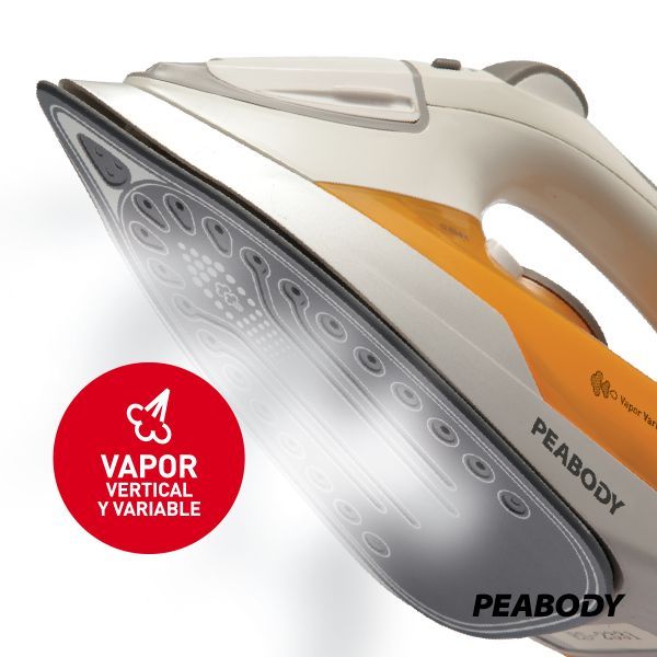 PLANCHA PEABODY PE-PVC33 VAPOR CERAMIC.