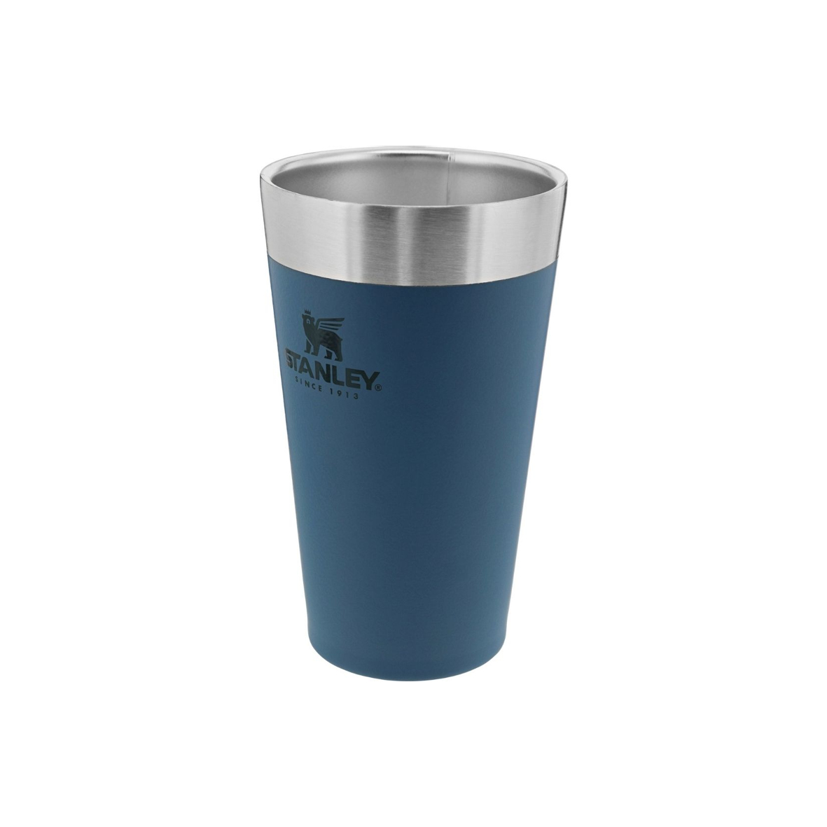 VASO CERVECERO STANLEY 473 ML S/ TAPA ADVENTURE AZUL