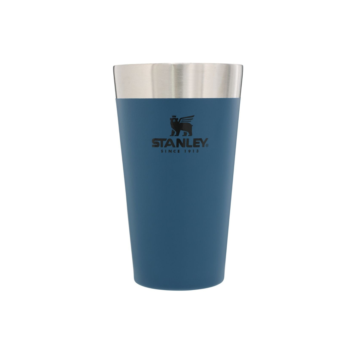 VASO CERVECERO STANLEY 473 ML S/ TAPA ADVENTURE AZUL