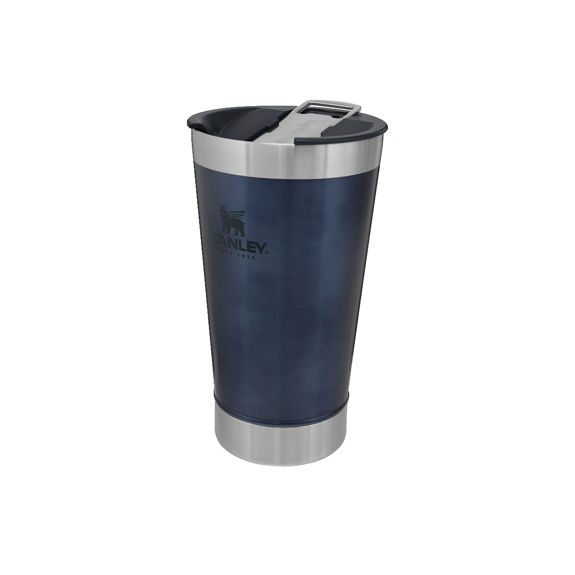 VASO CERVECERO STANLEY AZUL C/TAPA 950