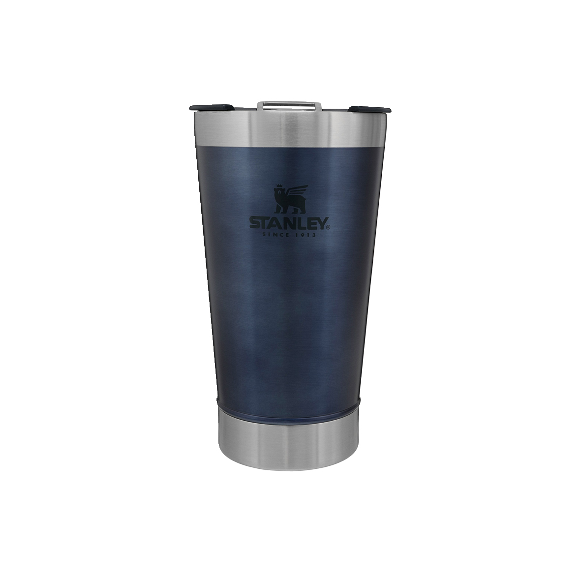 VASO CERVECERO STANLEY AZUL C/TAPA 950