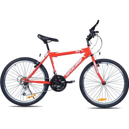 BICICLETA S.CHAMP MT 26" ROJO MAB 18V.CAB.