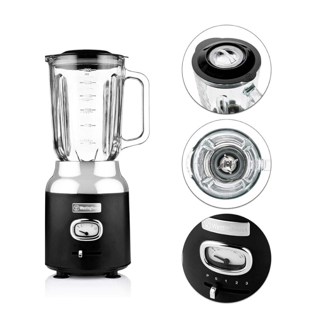 LICUADORA WESTINGHOUSE RETRO NEGRO WKBE221BK